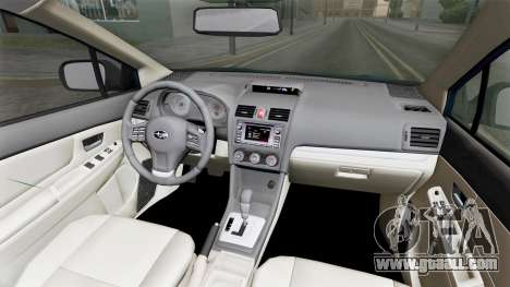 Subaru Impreza Sedan (GJ) 2012 for GTA San Andreas