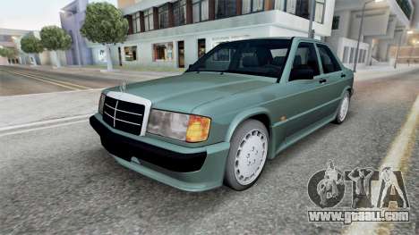 Mercedes-Benz 190 E 2.5-16 (W201) Mineral Green for GTA San Andreas