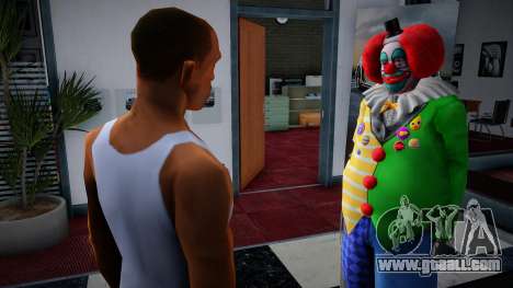Bodyguard Clown for GTA San Andreas