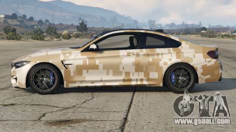 BMW M4 Coupe Pale Sandy Brown