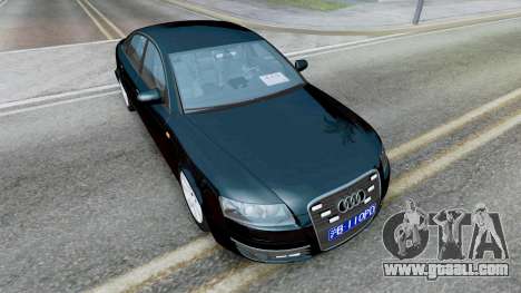 Audi A6 Sedan China Unmarked Police (C6) 2005 for GTA San Andreas