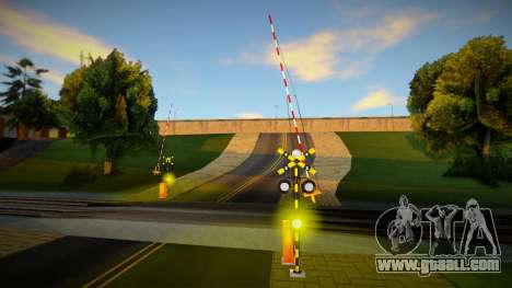 Railroad Crossing Mod South Korean v4 for GTA San Andreas