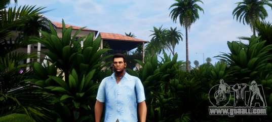 Themed Hawaiian shirt v6 for GTA Vice City Definitive Edition