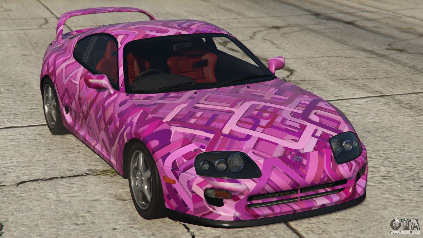 Toyota Supra livery GTA 5