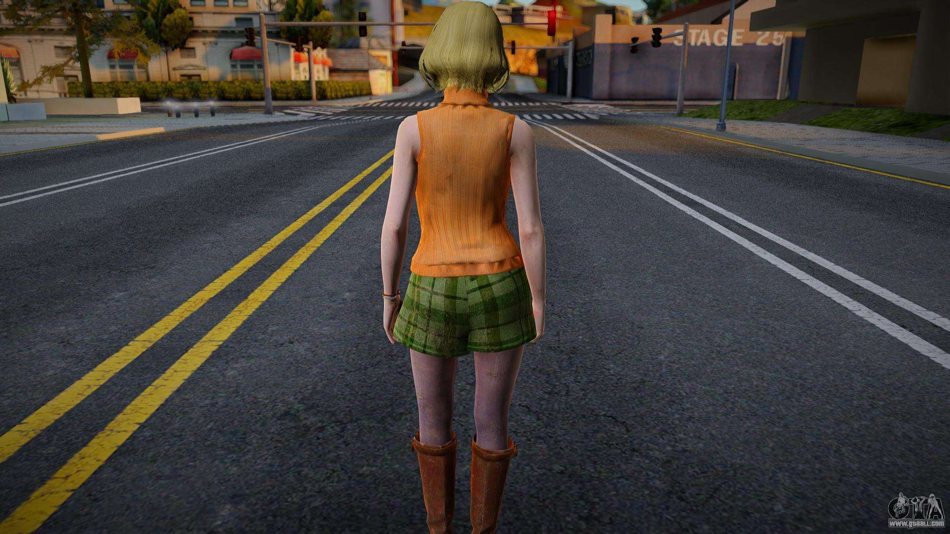 Download Ashley Graham from Resident Evil 4 Remake for GTA San Andreas