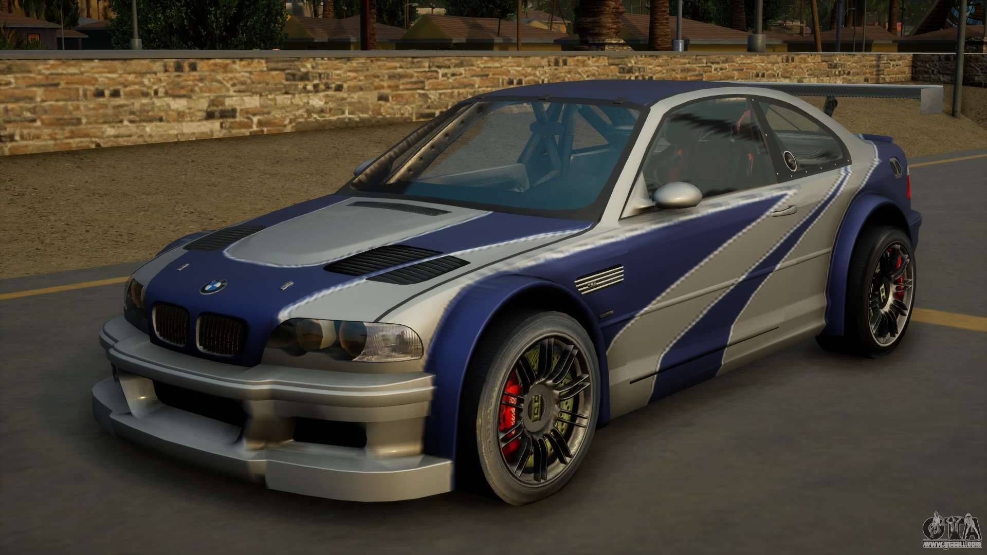 BMW M3 GTR (E46) from Need For Speed: Most Wante 1 for GTA San Andreas ...