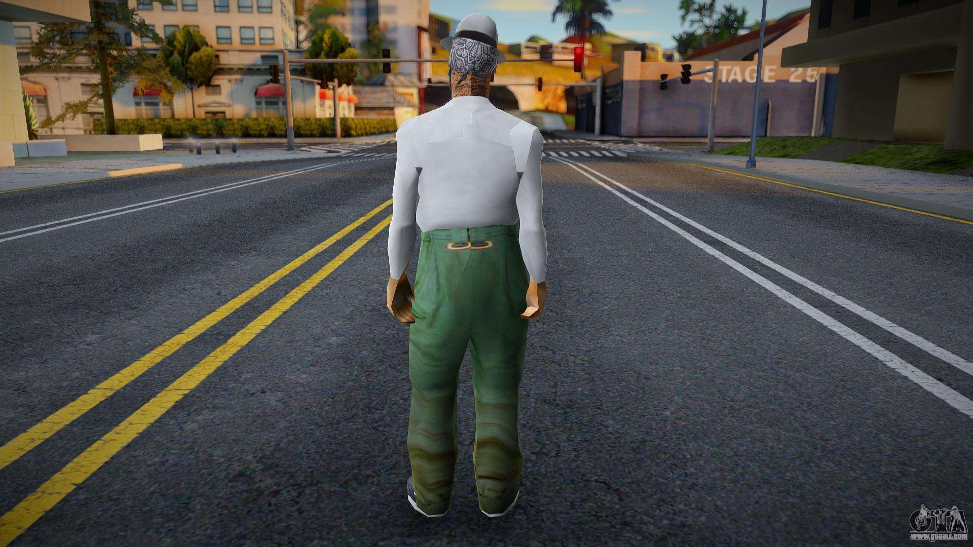 GTA San Andreas San Fierro Rifa Tags Restored For Mobile Mod