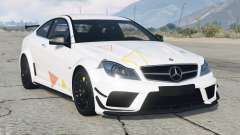 Mercedes-Benz C 63 AMG Black Series Coupe S5 for GTA 5