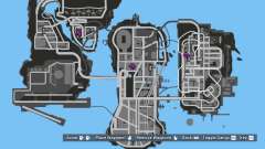 Radar, map and icons in the style of GTA 5 for GTA 3 Definitive Edition