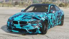 BMW M4 Coupe Robin Egg Blue for GTA 5