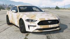 Ford Mustang GT Stark White for GTA 5