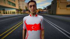 Mesut Özil Turkish Football Uniform for GTA San Andreas