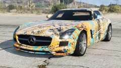 Mercedes-Benz SLS Golden Glow for GTA 5
