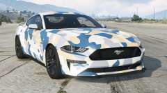 Ford Mustang GT Boston Blue for GTA 5