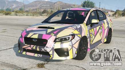 Subaru WRX Lemon Meringue for GTA 5