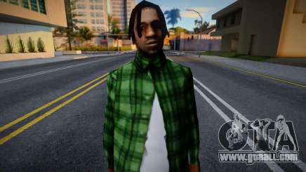 Fam2 Textures Upscale for GTA San Andreas