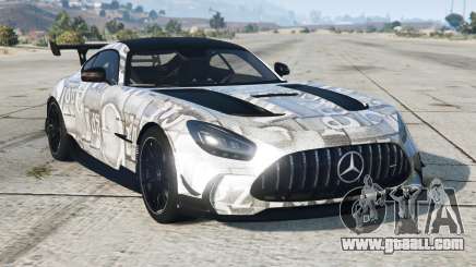 Mercedes-AMG GT Pastel Gray for GTA 5