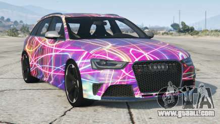 Audi RS 4 Avant Pearly Purple for GTA 5