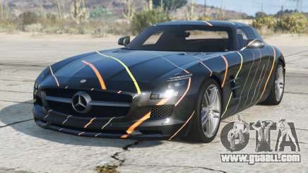 Mercedes-Benz SLS 63 Charleston Green for GTA 5