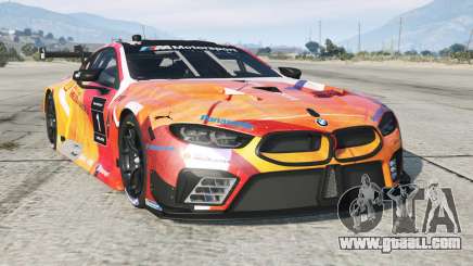 BMW M8 Very Light Tangelo for GTA 5