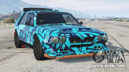 Lancia Delta S4 Dark Turquoise for GTA 5