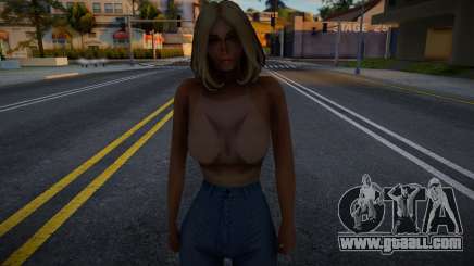 Cute blonde 9 for GTA San Andreas