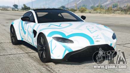 Aston Martin Vantage White Smoke for GTA 5