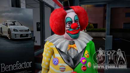 Bodyguard Clown for GTA San Andreas