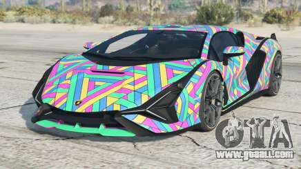 Lamborghini Sian FKP 37 2020 S9 [Add-On] for GTA 5