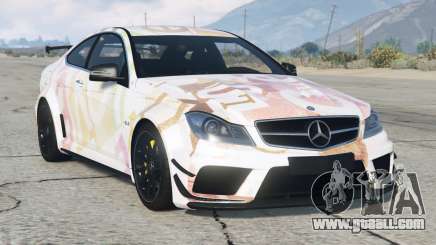 Mercedes-Benz C 63 AMG Black Series Coupe S1 for GTA 5