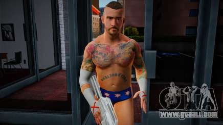 Bodyguard Sm Punk for GTA San Andreas