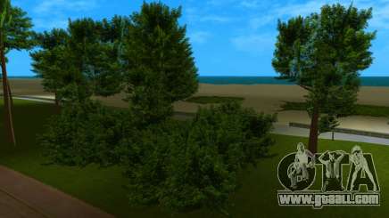 HD Trees Mod for GTA Vice City