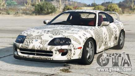 Toyota Supra Isabelline for GTA 5