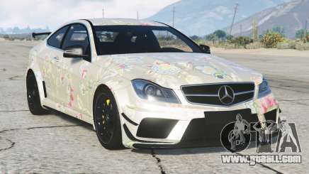 Mercedes-Benz C 63 AMG Black Series Coupe S8 for GTA 5