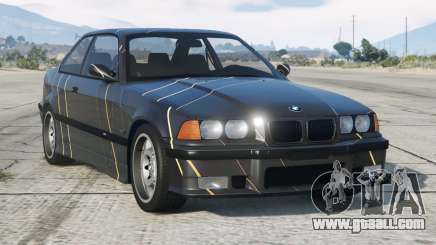 BMW M3 Coupe Black Olive for GTA 5