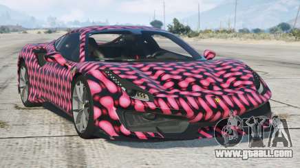 Ferrari 488 Pista Eerie Black for GTA 5