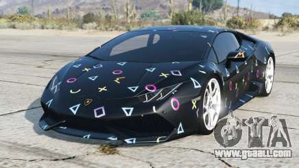 Lamborghini Huracan Blumine for GTA 5