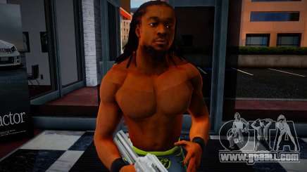 Bodyguard Kofi Kingston for GTA San Andreas