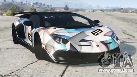 Lamborghini Aventador SVJ 63 Gainsboro for GTA 5