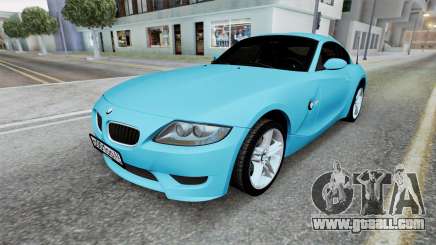BMW Z4 M Coupe (E86) 2007 Turquoise for GTA San Andreas