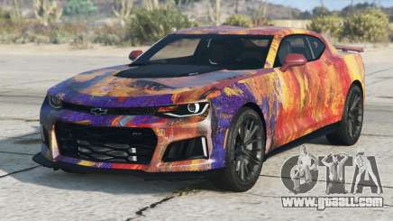 Chevrolet Camaro ZL1 Cyber Grape for GTA 5