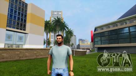 White T-shirt for GTA Vice City Definitive Edition