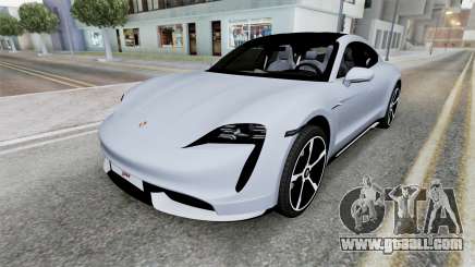 Porsche Taycan Turbo S 2021 for GTA San Andreas