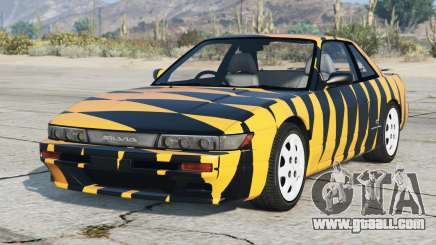 Nissan Silvia Banana Yellow for GTA 5