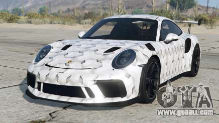 Porsche 911 GT3 Quick Silver for GTA 5