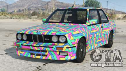 BMW M3 Coupe Tiffany Blue for GTA 5