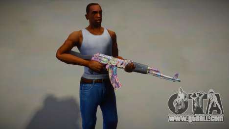 Ak-47 By Banifesta for GTA San Andreas