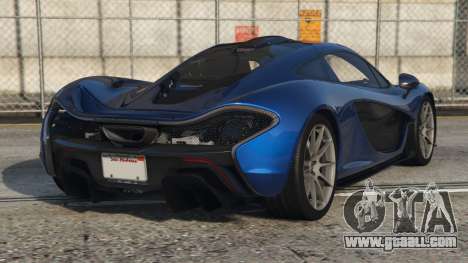 McLaren P1 Prussian Blue