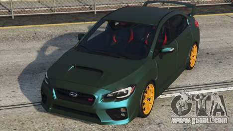 Subaru WRX Green Kelp