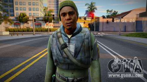 Half-Life 2 Rebels Male v1 for GTA San Andreas